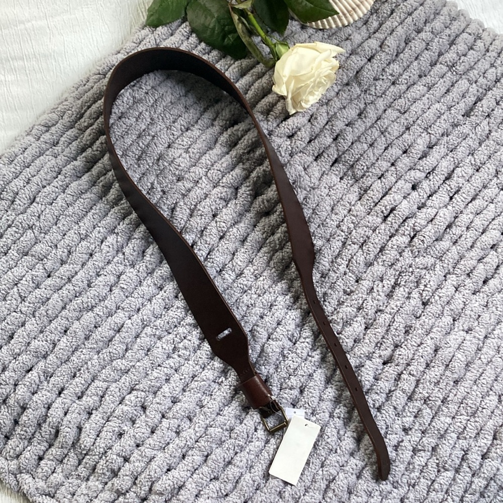Banana Republic Brown Leather Belt (Size M)